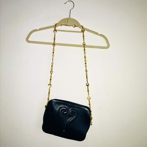 Rare Moschino Heart Bag with Gold Chain